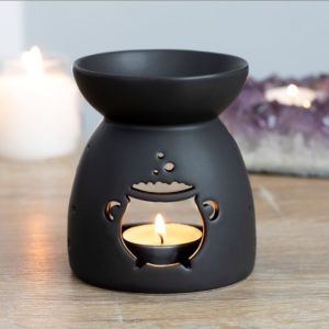 Black Cauldron Cut Out Burner